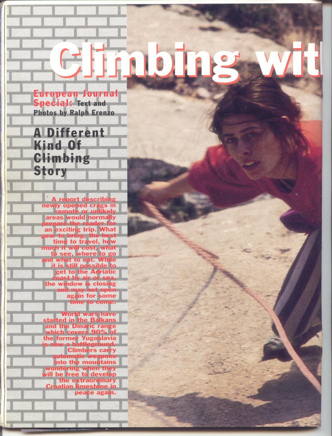 Sport Climbing