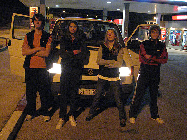 Oni vole benzinsku u Kninu - Frane i Gila (4. i 7. kod juniora), Barbara i Danči (4.mjesto starije kadekinje)