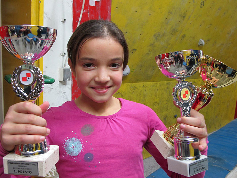 osvojeni u konkurenciji ekipnog poretka u težinskom i boulderingu za 2012. godinu