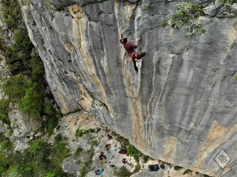 Niksi u Malom Princu (7c+) / foto: Beta Project